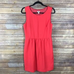 J Crew Factory Womens Dress Woven Ruched Sleeveles